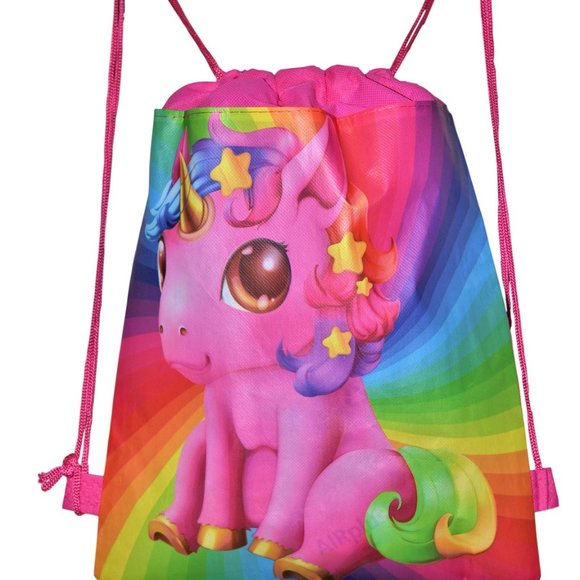 Girls Unicorn Gift Set Stones Watch & Drawstring Backpack. Choose From 3 Colors - Picture 16 of 16